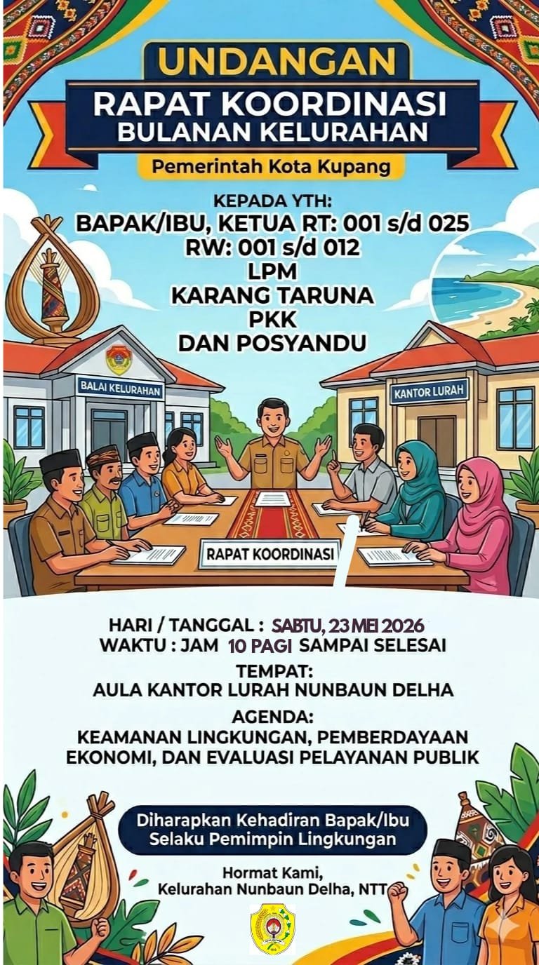 RAPAT KOORDINASI BULANAN KELURAHAN